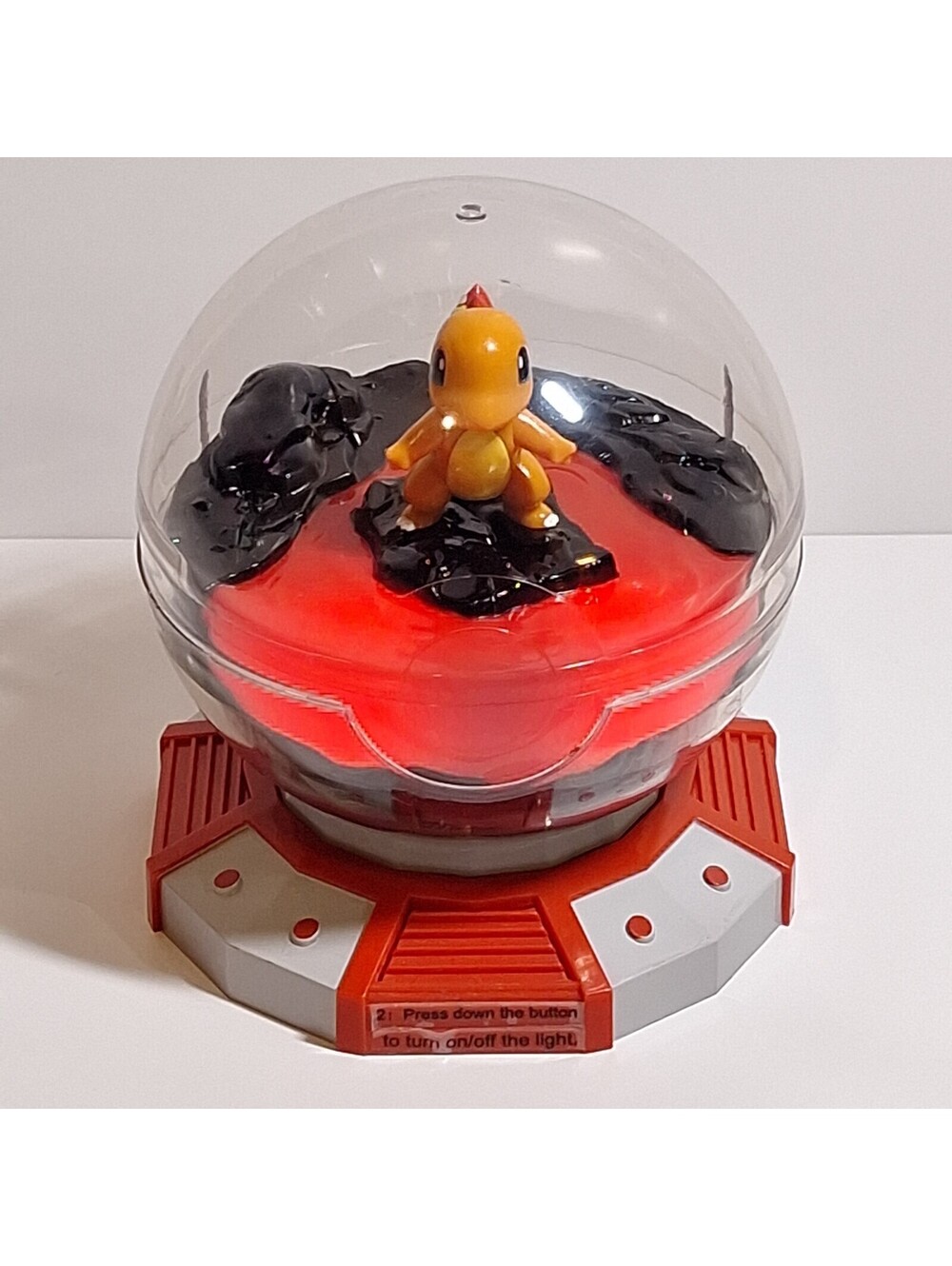 2021 Pokemon Illuminated Terrarium Collection - Charmander (Works!)